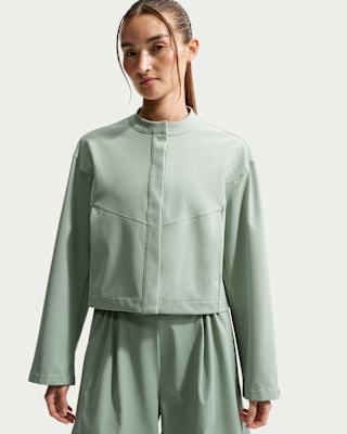 Nike 24.7 PerfectStretch Women's Dri-FIT Loose-Fit Cropped Jacket